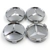 BENZ 75mm chrome